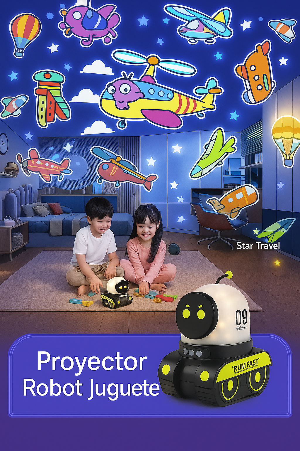 Proyector Robot